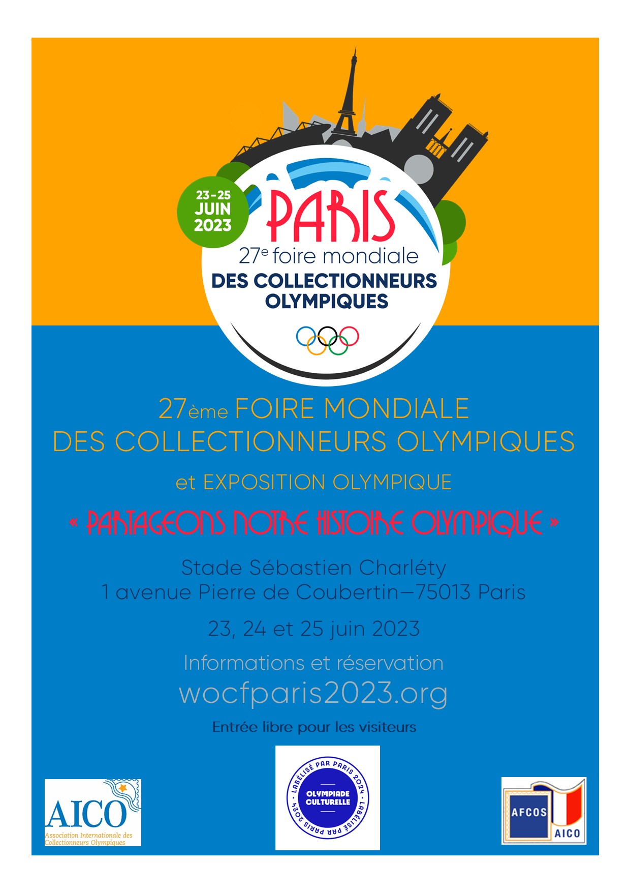 Flyer WOCF Paris 2023